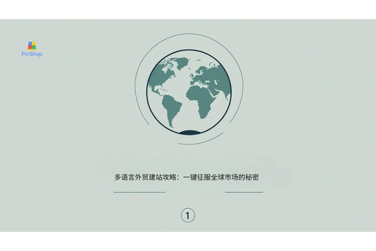 多语言外贸建站攻略：一键征服全球市场的秘密
